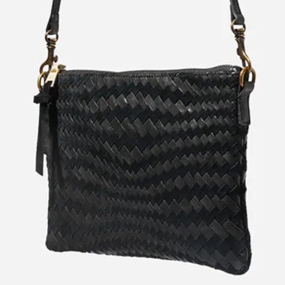 Johnny Was Woven Leather Crossbody - Picture 5 of 11